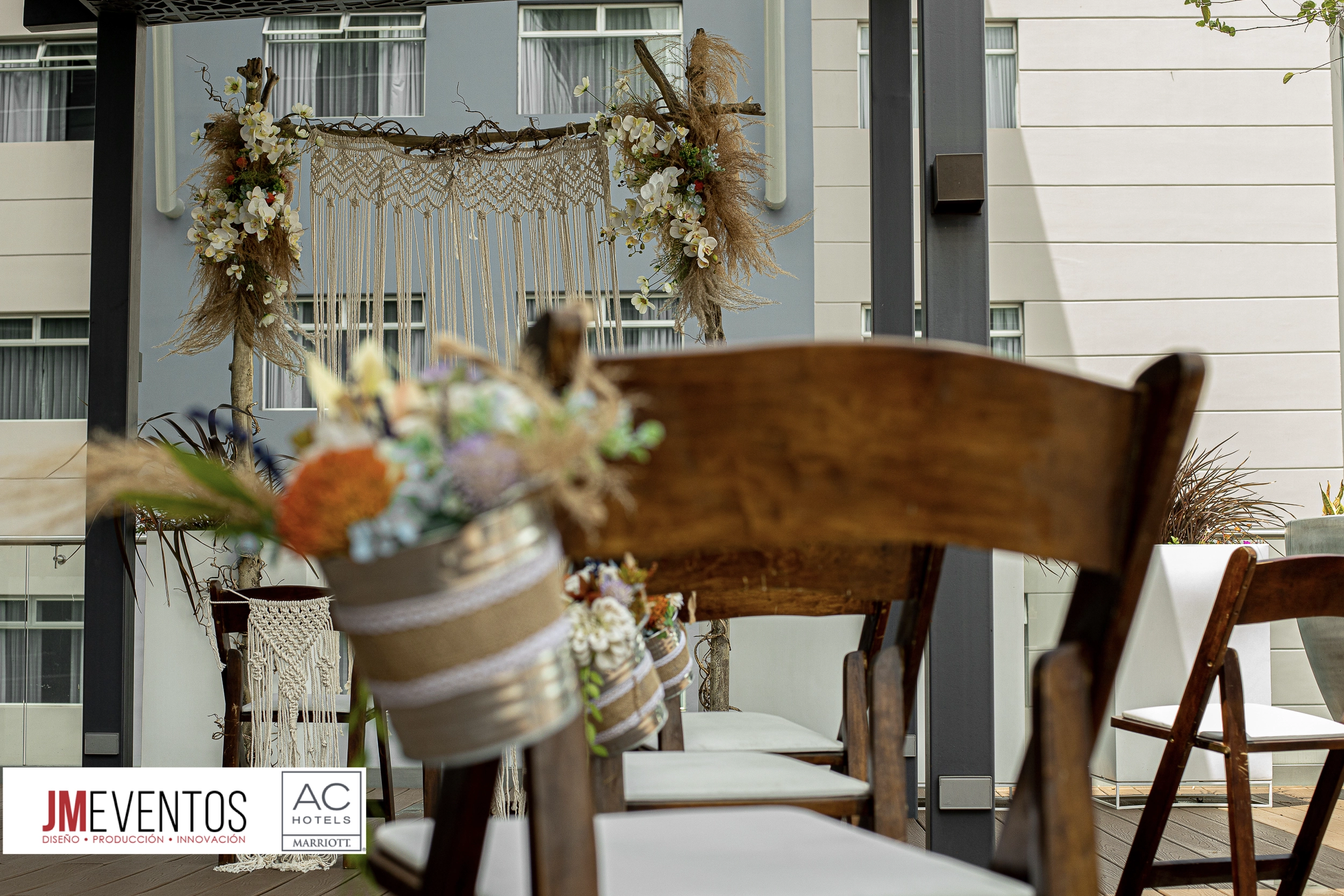 Decoración rústica natural - JM Eventos Costa Rica